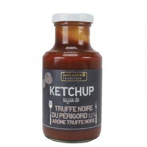 Black truffle flavored ketchup