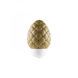 Pistachio quilted chocolate egg