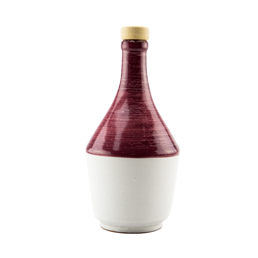 Half Bordeaux Ceramic Bottle