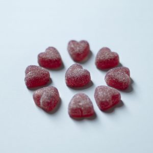 Cherry Gum Hearts