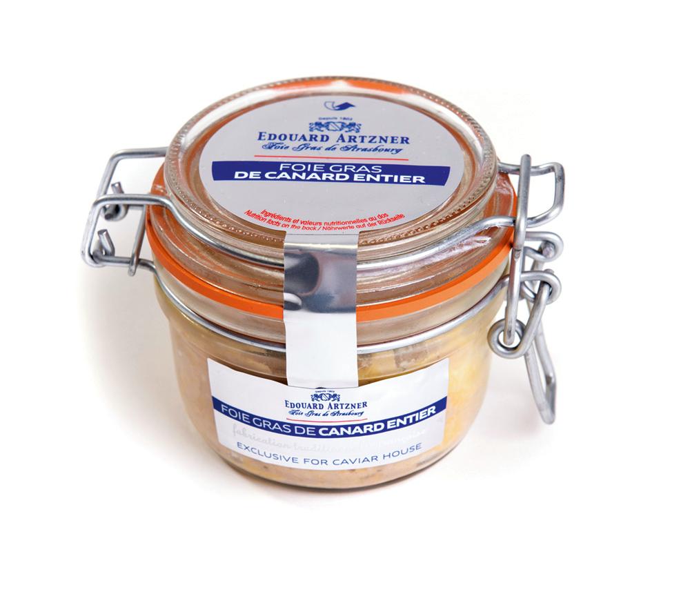 Whole Duck liver Nature Foie Gras semi-preserves