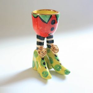 Elf Egg Cup with legs