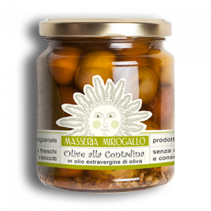 Olives alla contadina in Olive Oil