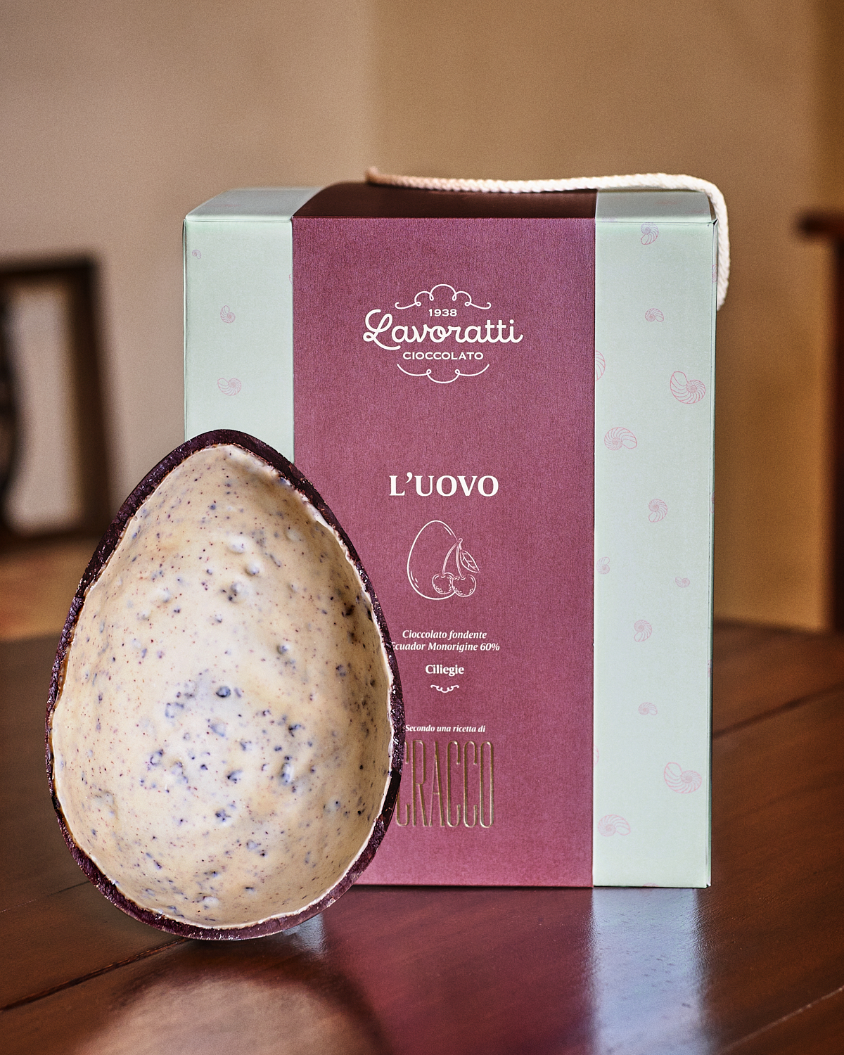 Carlo Cracco Easter Egg – Dark Chocolate and Cherry