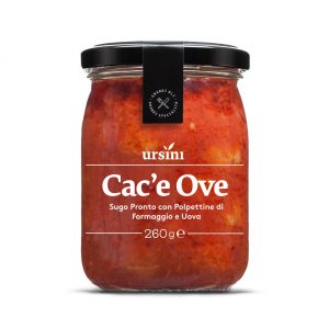Cac e Ove Sauce (Tomato and cheese and egg balls)