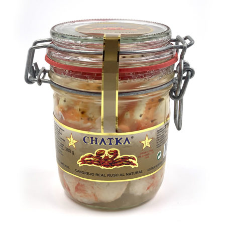 Chatka Authentic Russian King Crab 100% Legs in Brine