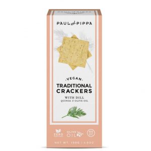 Vegan Crackers with Dill