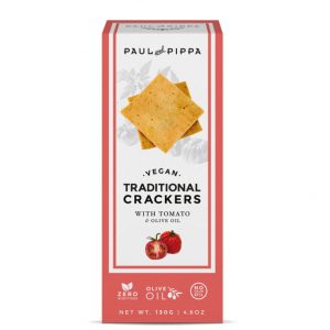 Vegan Crackers with Tomato