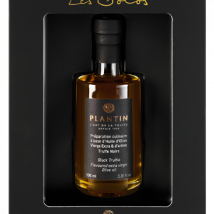 Black truffle-flavoured olive oil gift box – 100 ml
