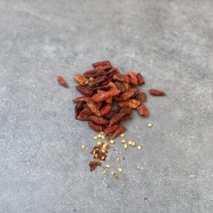 026 Birds Eye Chilli – Organic, dried,intens